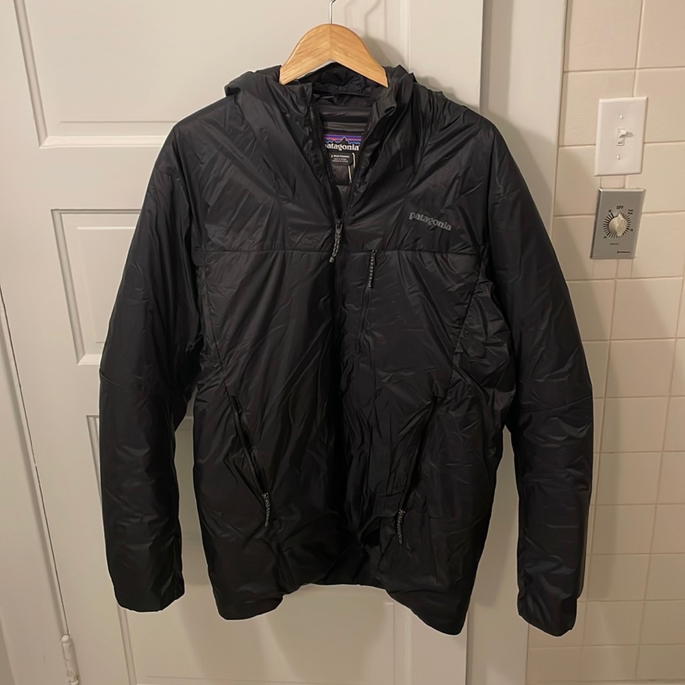 Patagonia men’s Das Parka Large Black